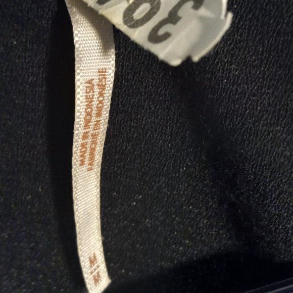 FREE PEOPLE - COLLARED SHIRT - BLACK - MEDIUM (EUC) - Picture 3 of 3